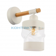 Бра Evoluce SLE114501-01 E27 белый/свет.дерево