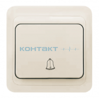 Кнопка звонка, крем, 32050, Mimoza Makel