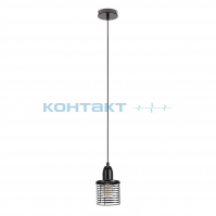 Свет. подвесной LOFT PL5 BK чёрный, d107, ЭРА