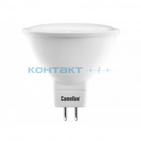 Лампа LED MR16 12V 5W, 3000k, Camelion