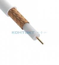 Кабель телевизионный  RG-6U+CU (медь) REXANT