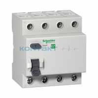УЗО 4P 25A 30mA, EASY9
