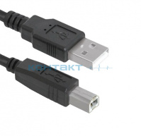 Шнур штекер USB - принтер USB 2м.