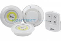 Фонарь ЭРА, SB-511, 6W COB, 3AAA, ИК пульт, 3шт. пушлайт