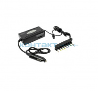 Блок питания д/ноут. АВТО 12-24v, 150W, 8нас., MR507