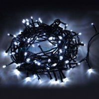 Гирлянда LED наруж. Нить  7м белый, 100LED, Apeyron