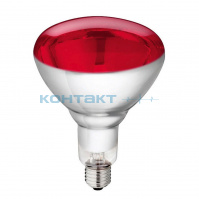 Лампа ИКЗК-150W, R127 Е27 красная, Philips