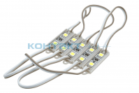 Модуль LED DC12V 0,3W, 30lm, 6k, 26*7*4 IP65, SWG