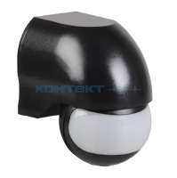 Датчик движения ДД 010 черный, 180гр, 10м 1100W IP44, IEK