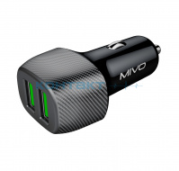 Блок питания USB АЗУ 5V, 3100mA, защита, MIVO