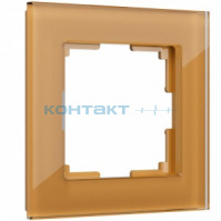 Рамка 1я, стекло Favorit бронза, a036582, Werkel