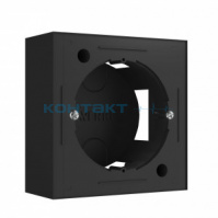 Коробка накладного монтажа, чёрный, W8000008, Werkel