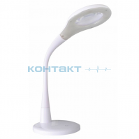 Светильник настольный KD-790 Белый, LED 7W, 4000k, Camelion Лупа