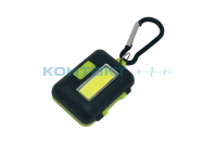 Фонарь КОСМОС KOC204B, брелок 2W 100lm, 3*AAA, карабин