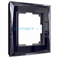 Рамка 1я, Diamant чёрный, WL08 W0011208, Werkel